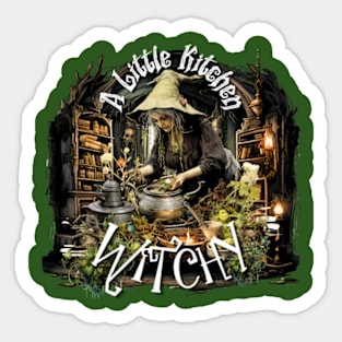 A Little Kitchen Witchy Sticker